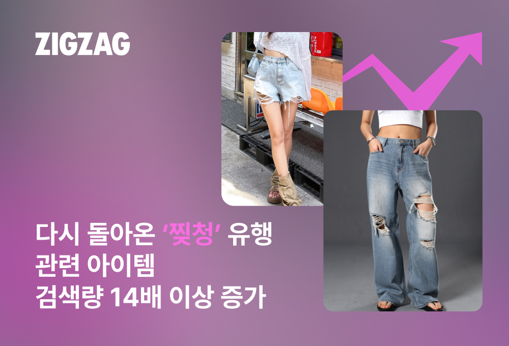 '찢청 재돌풍' 지그재그, 관련 검색량 14배 급증 27-Image